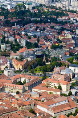 Brasov havadan görünümü