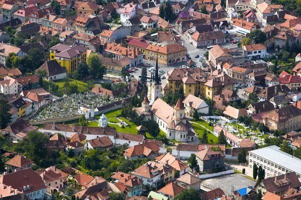 Brasov Vista sulla città — Foto Stock