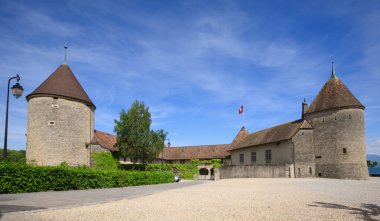 Rolle Castle In Switzerland