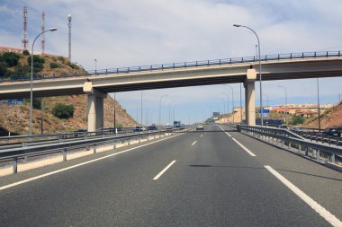 Highway In Southern Spain clipart