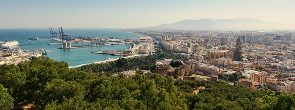 Stock image Malaga Spain Panorama