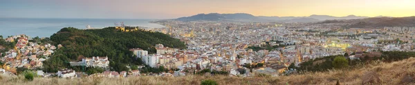 Malaga Skyline — Stockfoto