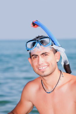 Snorkeler dinlenme