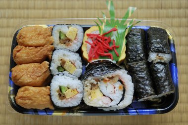 Japanese bento clipart