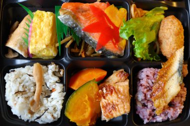 Japanese lunchbox - bento clipart