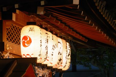 Japanese lanterns clipart