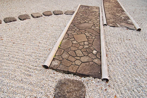 stock image Asian stone way