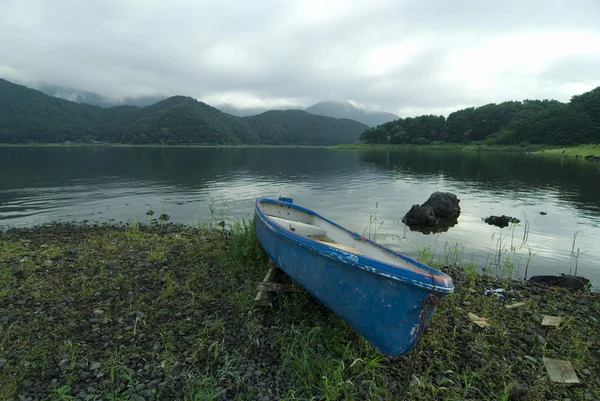 Stock image Blue boat