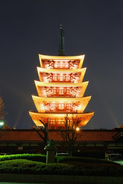 Pagoda gece