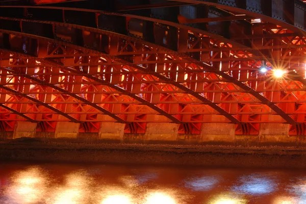 Metalowe most — Zdjęcie stockowe