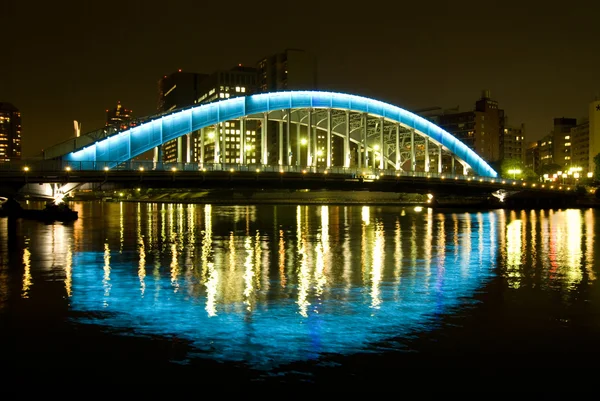 Nacht brug — Stockfoto