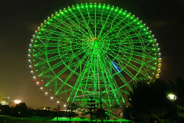 Ferris wheel at night — Stock Photo, Image