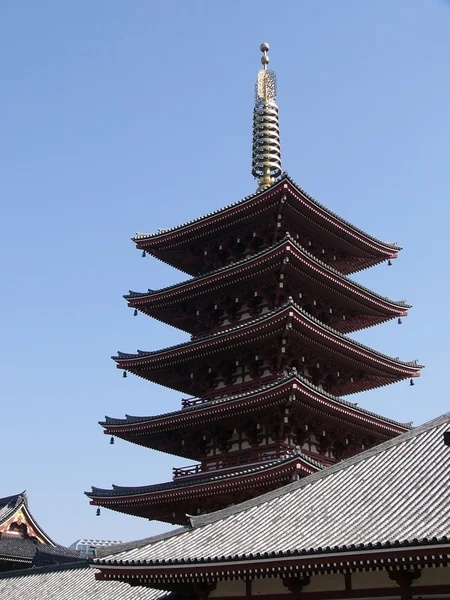 Świątynia Asakusa — Zdjęcie stockowe