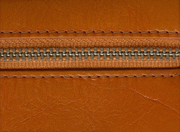 Material de moda com fecho de zíper — Fotografia de Stock