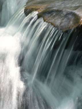 Close-up water stream