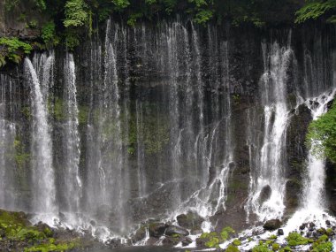 Japanese waterfall Shiraito clipart
