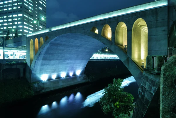 Hijiribashi Köprüsü — Stok fotoğraf