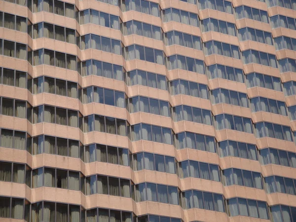 Brown Glass Windows of Office Building — Stock Photo, Image