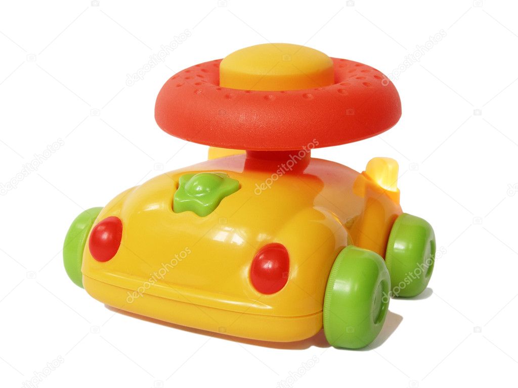 Colorful childrens car