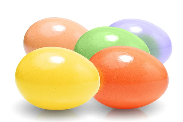 Colored easter eggs. — Stock Photo, Image