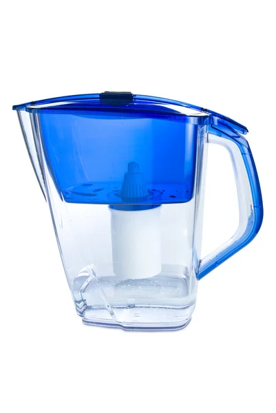 Vymazat filtr džbán vody — Stock fotografie