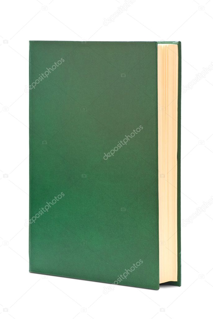 Thick book in green cover