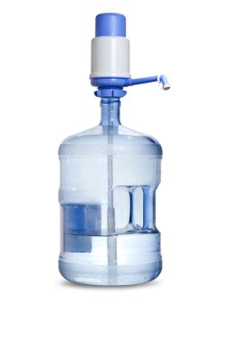 Big bottle with pump. clipart