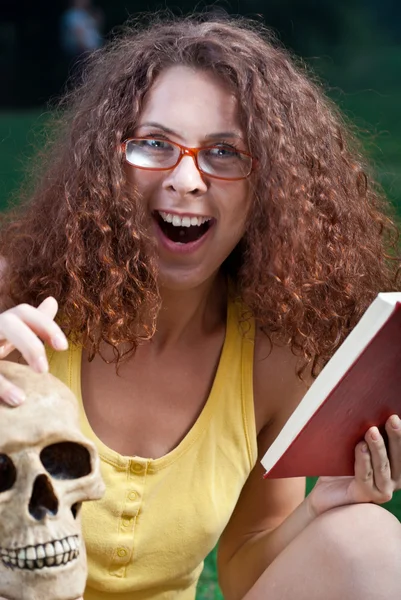 Laughter of a witch — Stock Photo, Image