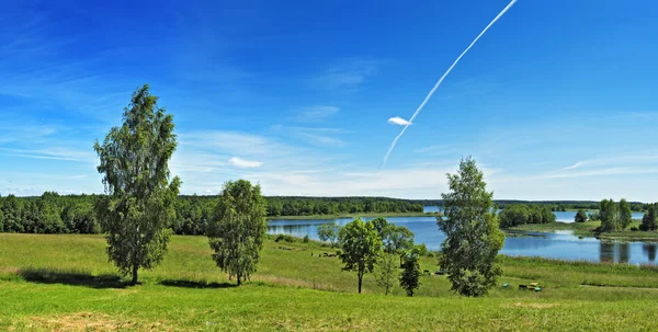 Zöld-tó Stock Fotó