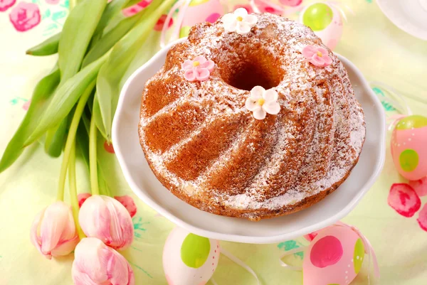Húsvét ring sütemény — Stock Fotó