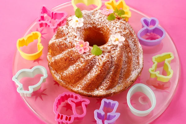 Húsvét ring sütemény Stock Kép