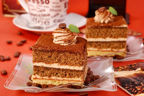 stock image Cappuccino cake