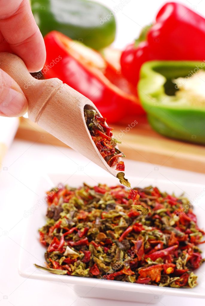 Dried pepper