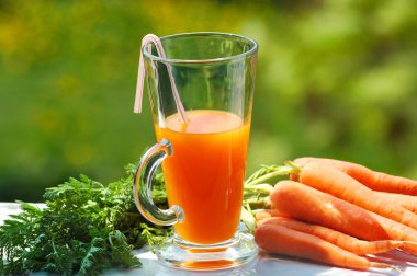 Carrot juice clipart