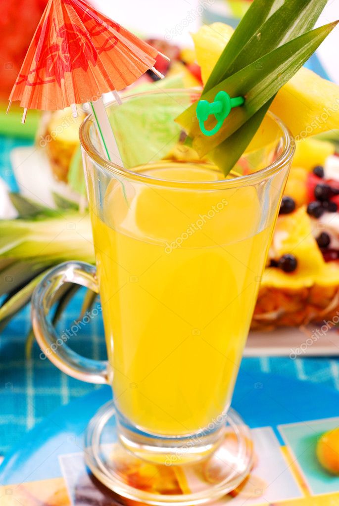 Pineapple drink — Stock Photo © teresaterra 2801396