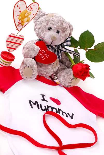 I love mummy — Stock Photo, Image