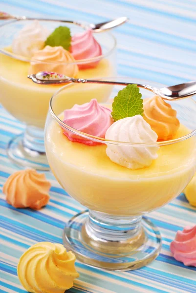 Pudding à la vanille — Photo