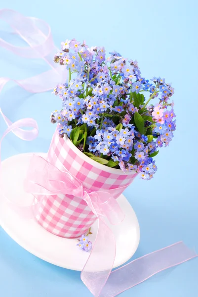 Bunch of forget-me-nots — Stock Photo, Image