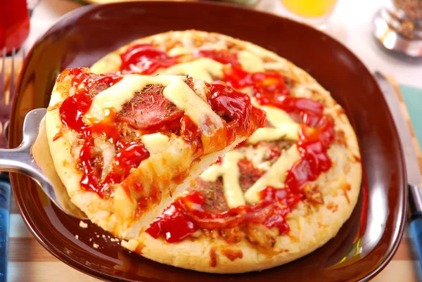 Portion of the pizza — Stock Photo, Image