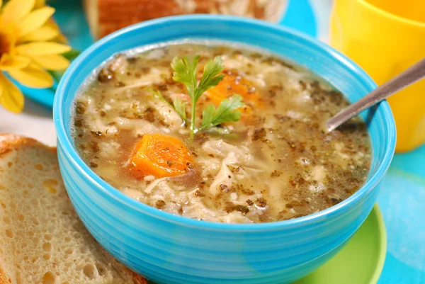 Традиционный трип-суп (флаки ) — стоковое фото
