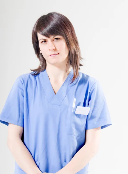 Дружественная медсестра — стоковое фото