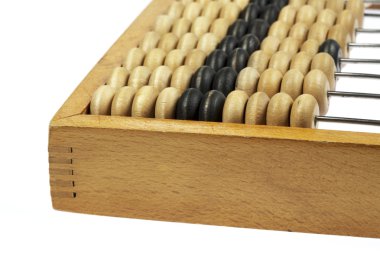 eski ahşap abacus