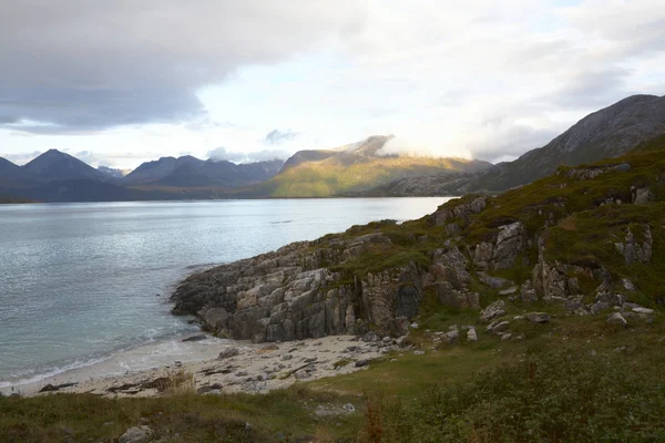 Beau paysage dans le nord de la Norvège — Photo