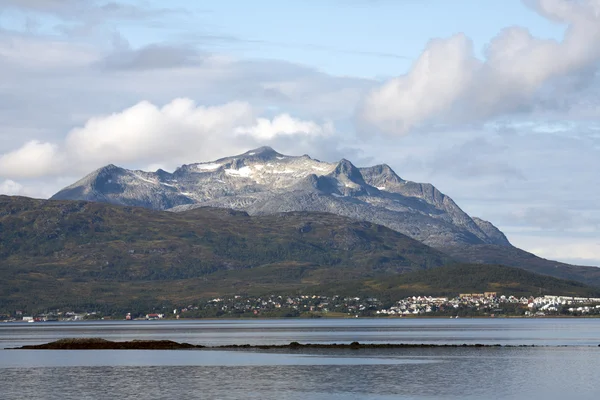 Piękny krajobraz w północnej Norwegii — Zdjęcie stockowe