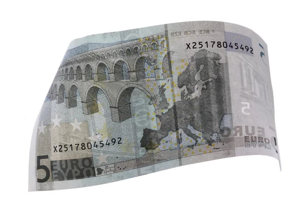 Billete de 5 euros — Foto de Stock