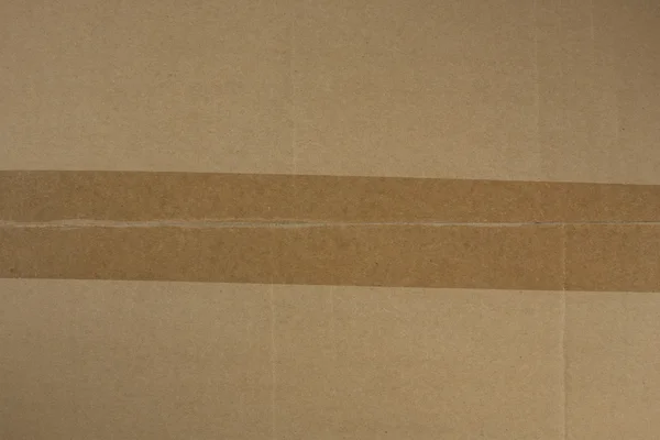 Коричневый гофрированный картон — стоковое фото
