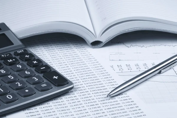 Accounting.dual tone — Stock Photo, Image