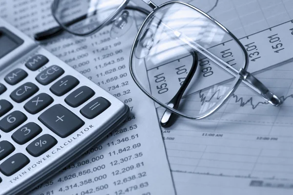 Accounting.dual tono — Foto de Stock