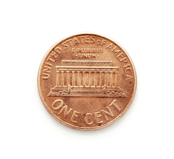 Um centavo. — Fotografia de Stock