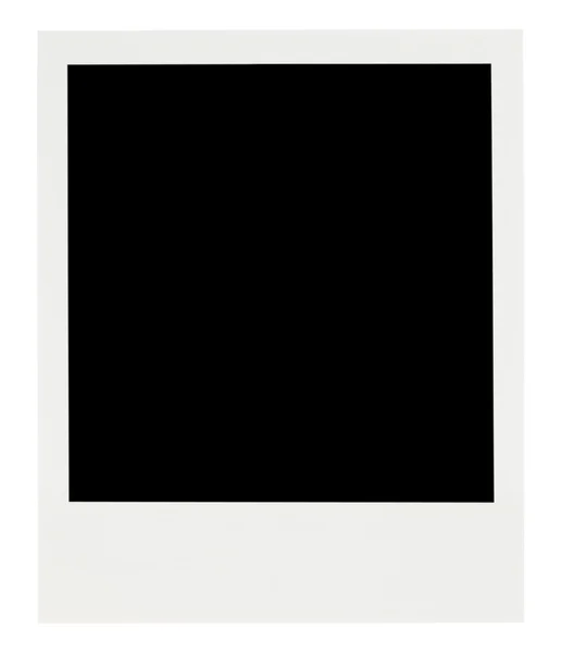 Película polaróide em branco — Fotografia de Stock